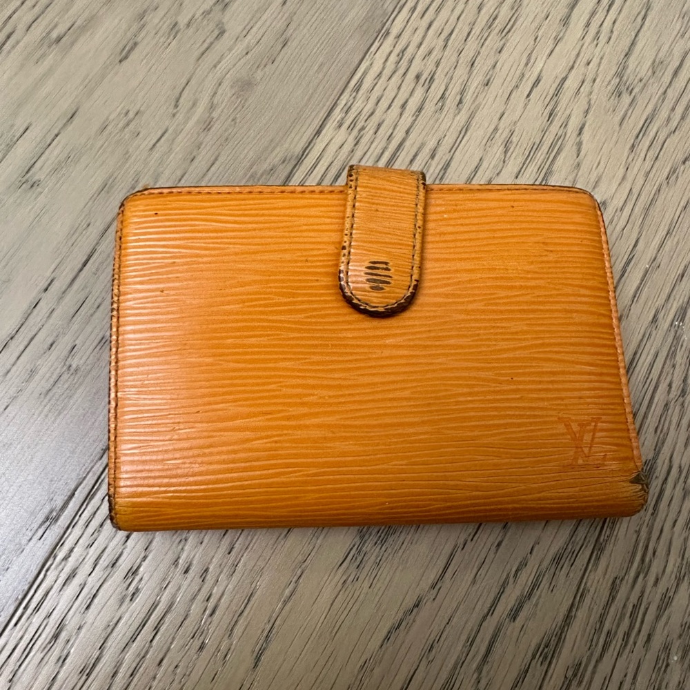 Louis Vuitton Epi Leather French Wallet